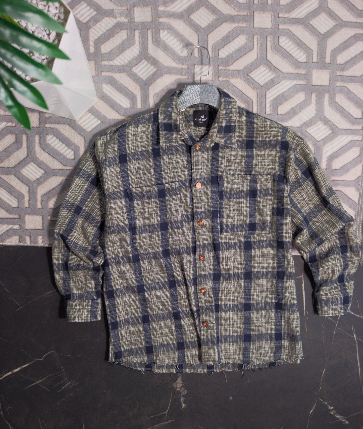 Flannel chemise original catchjeans (Vert)