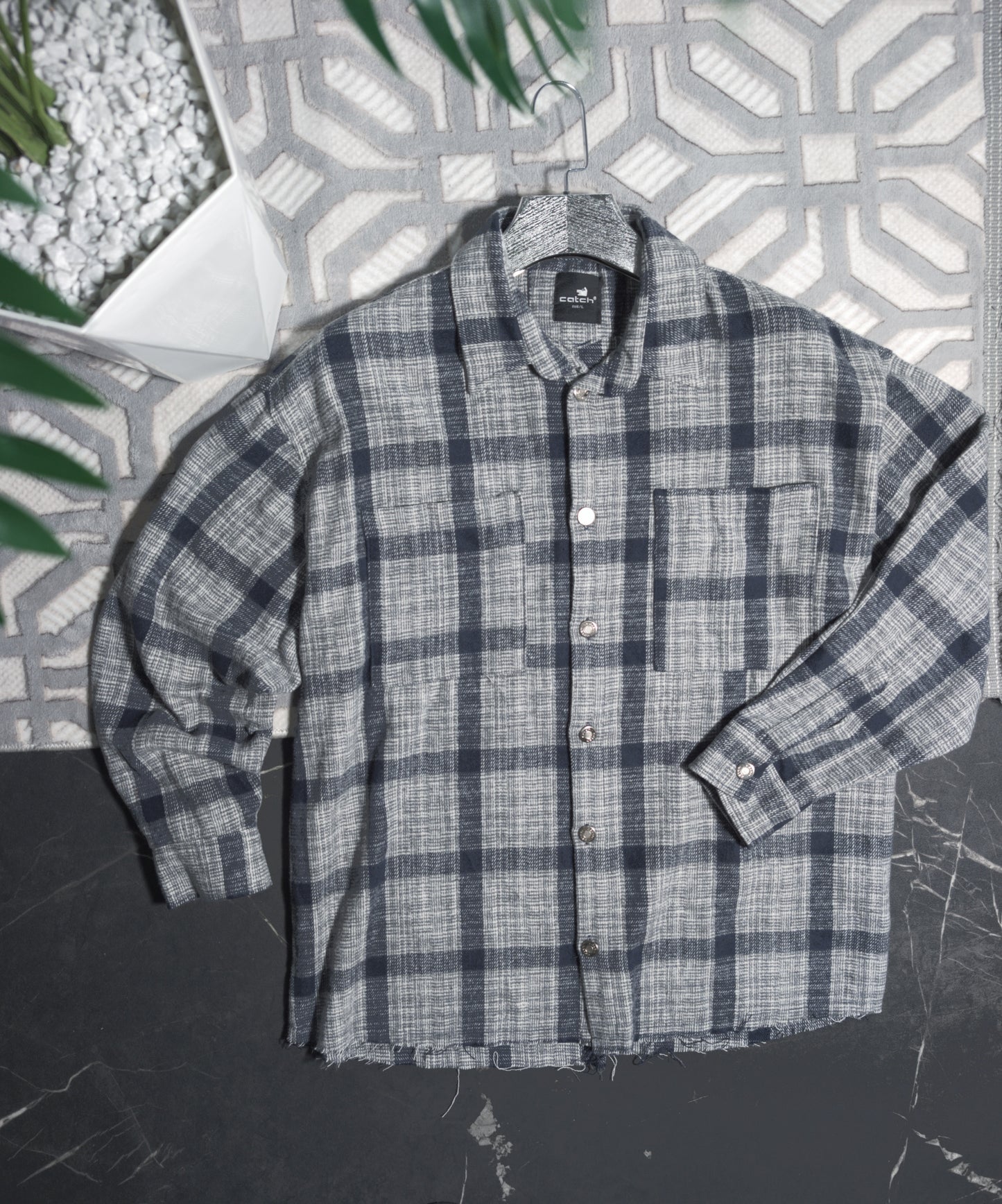 flannel catchjeans original (chemise) gris