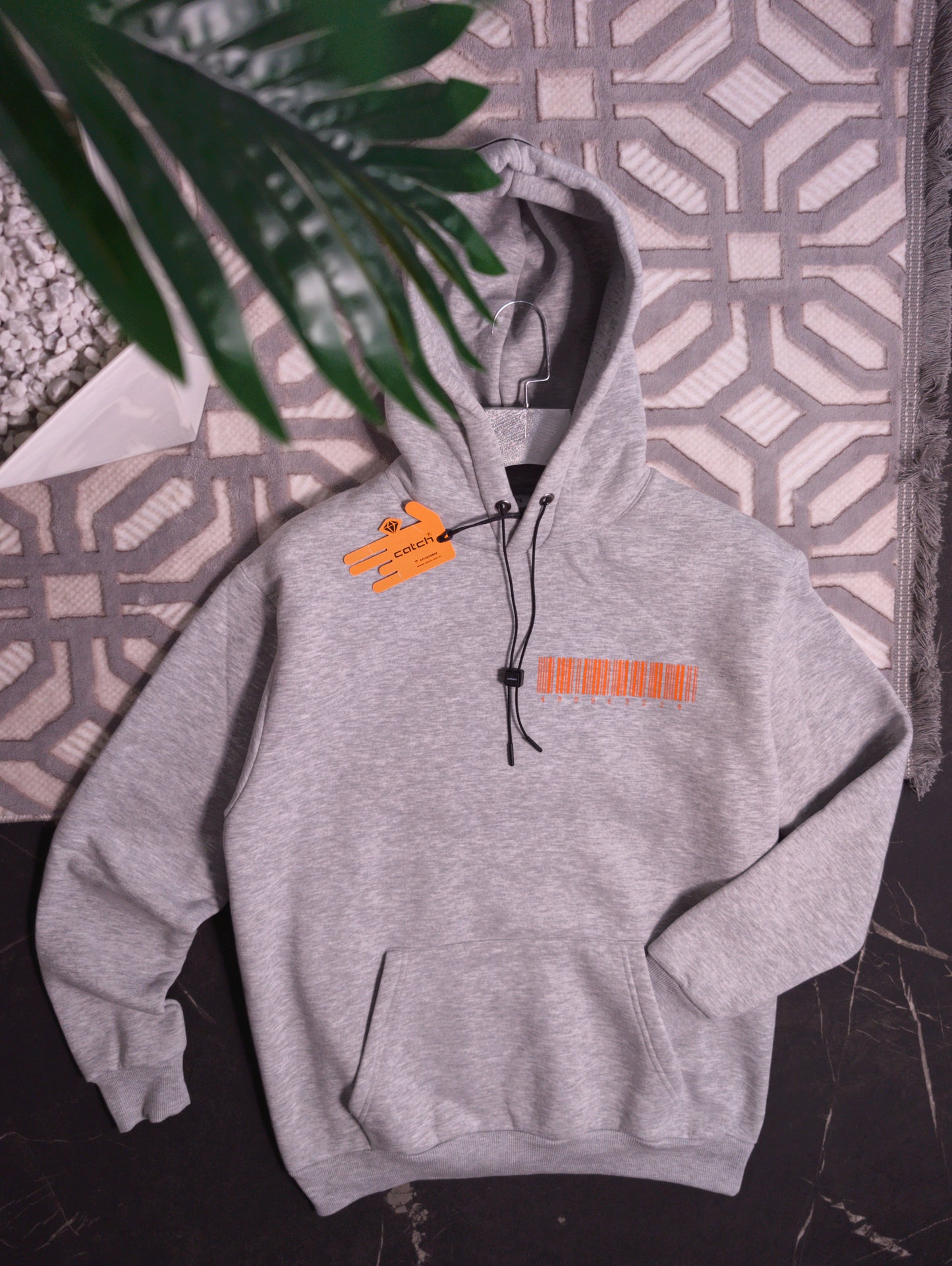 hoodie catchjeans original (sweat a capuche) gris