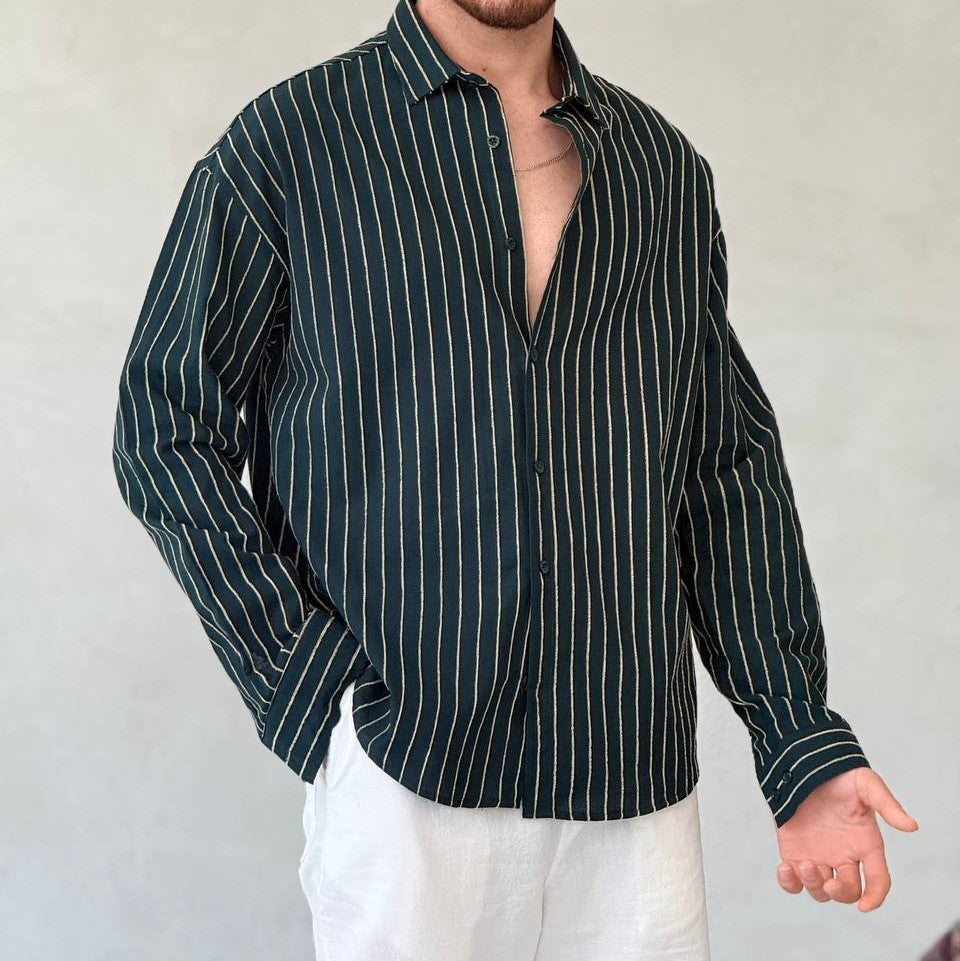 chemise oversize (strips shirts)