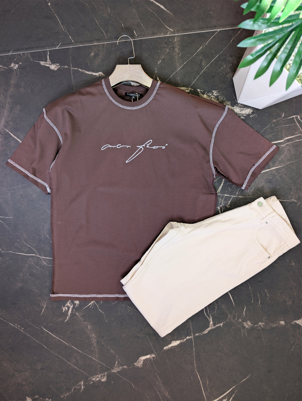 T shirt oversize from essentials (pull oversize)