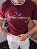 Burberry knitted shirt Oldmoney style (تريكو تاع الخيط)