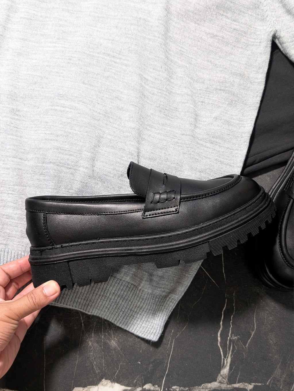 Black 🖤 loafers by salviano