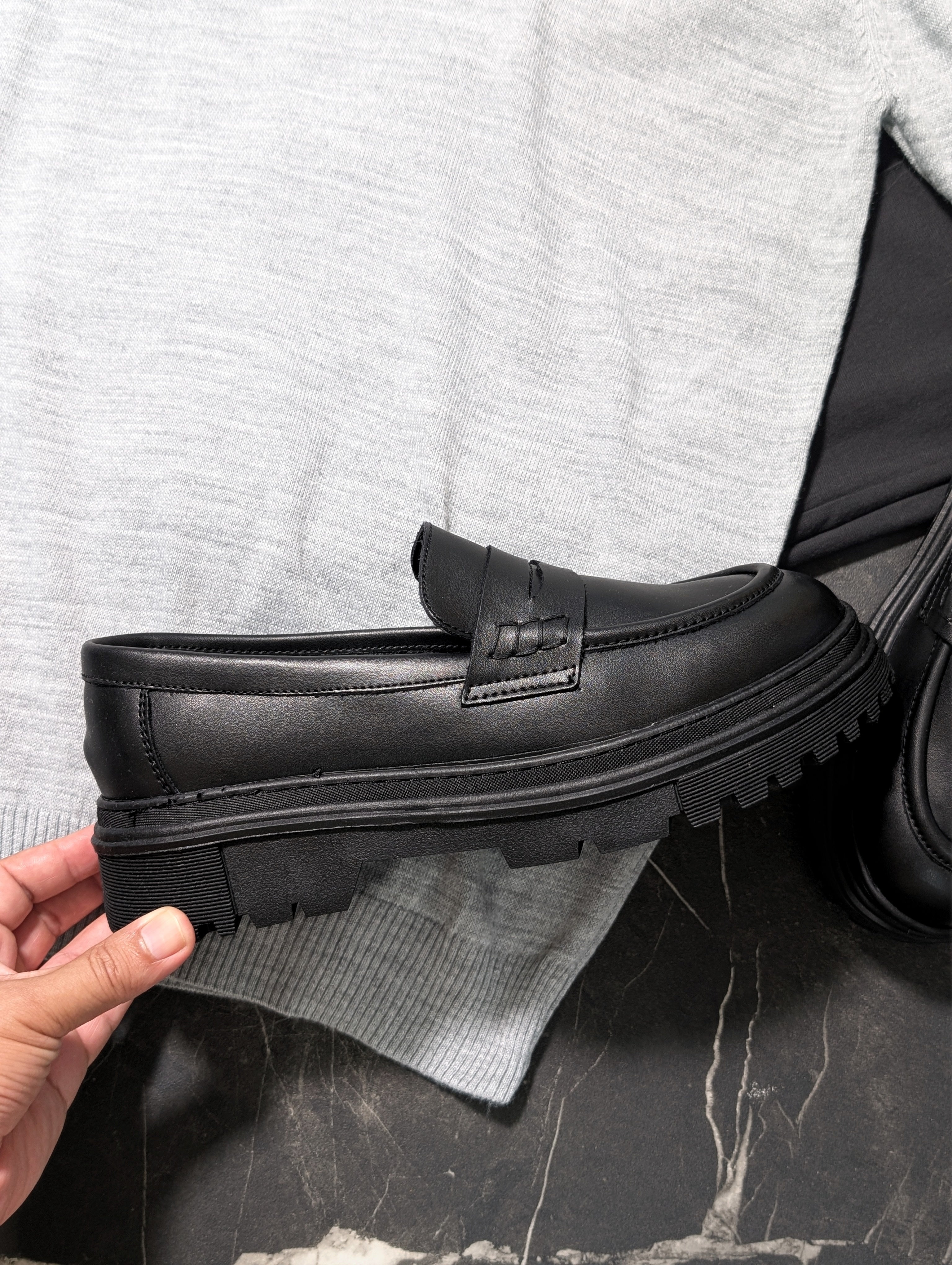 Black 🖤 loafers by salviano