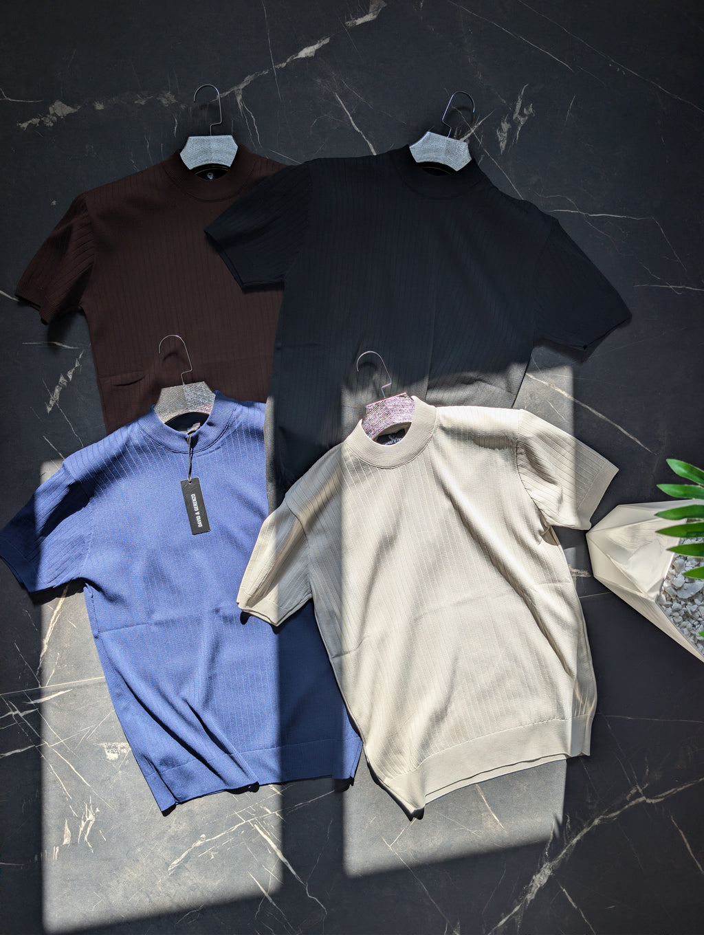 Pull Col cheminée (premium mock neck shirt)