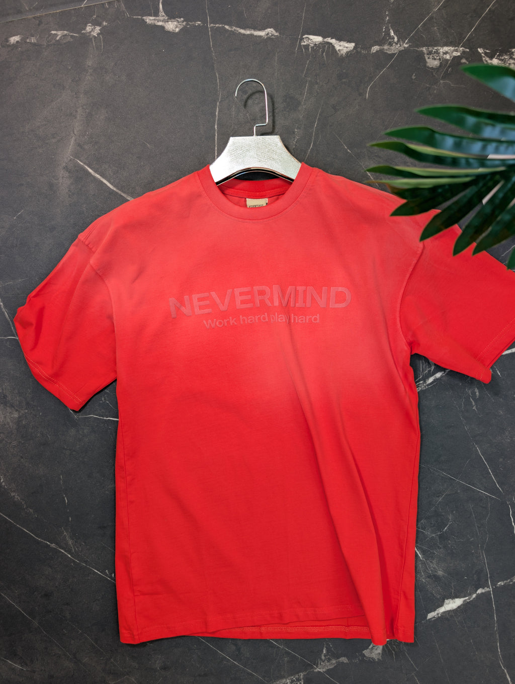 Essential shirt NEVER MIND ( pull oversize)