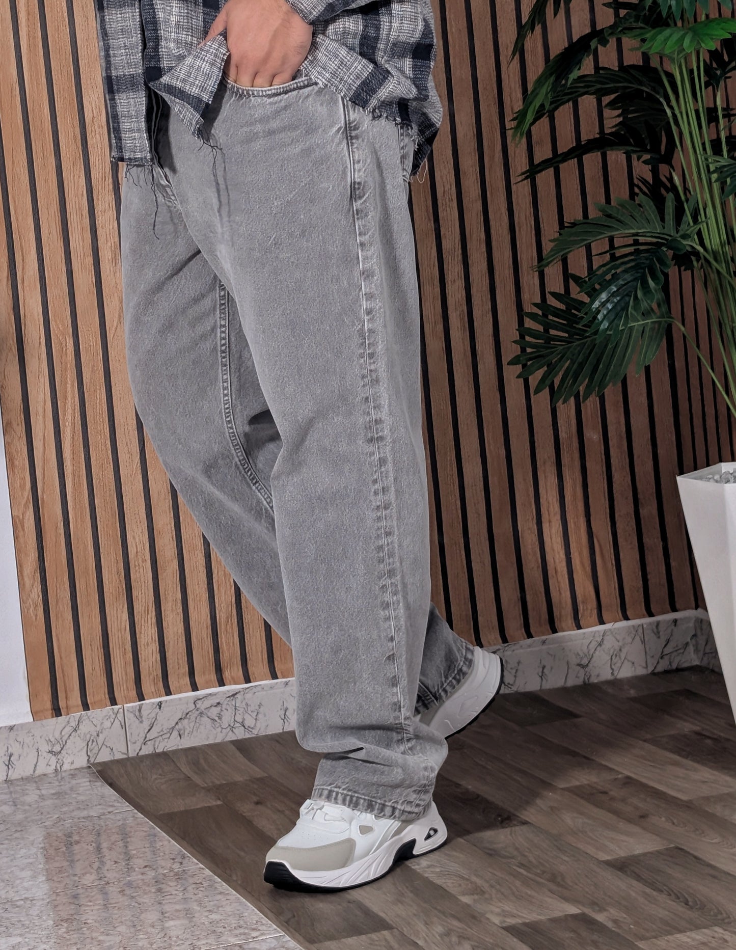 Baggy jeans dr denim gris