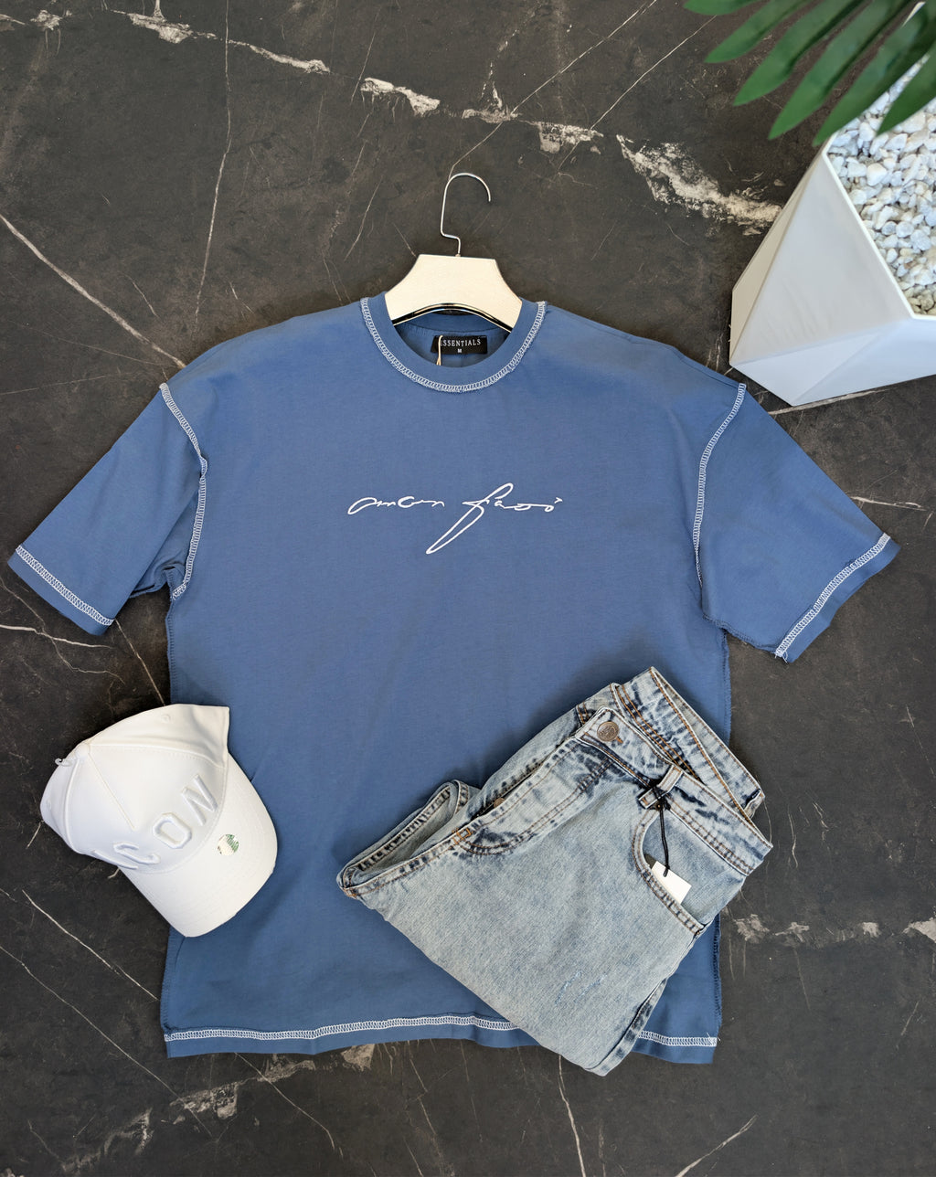 T shirt oversize from essentials (pull oversize)