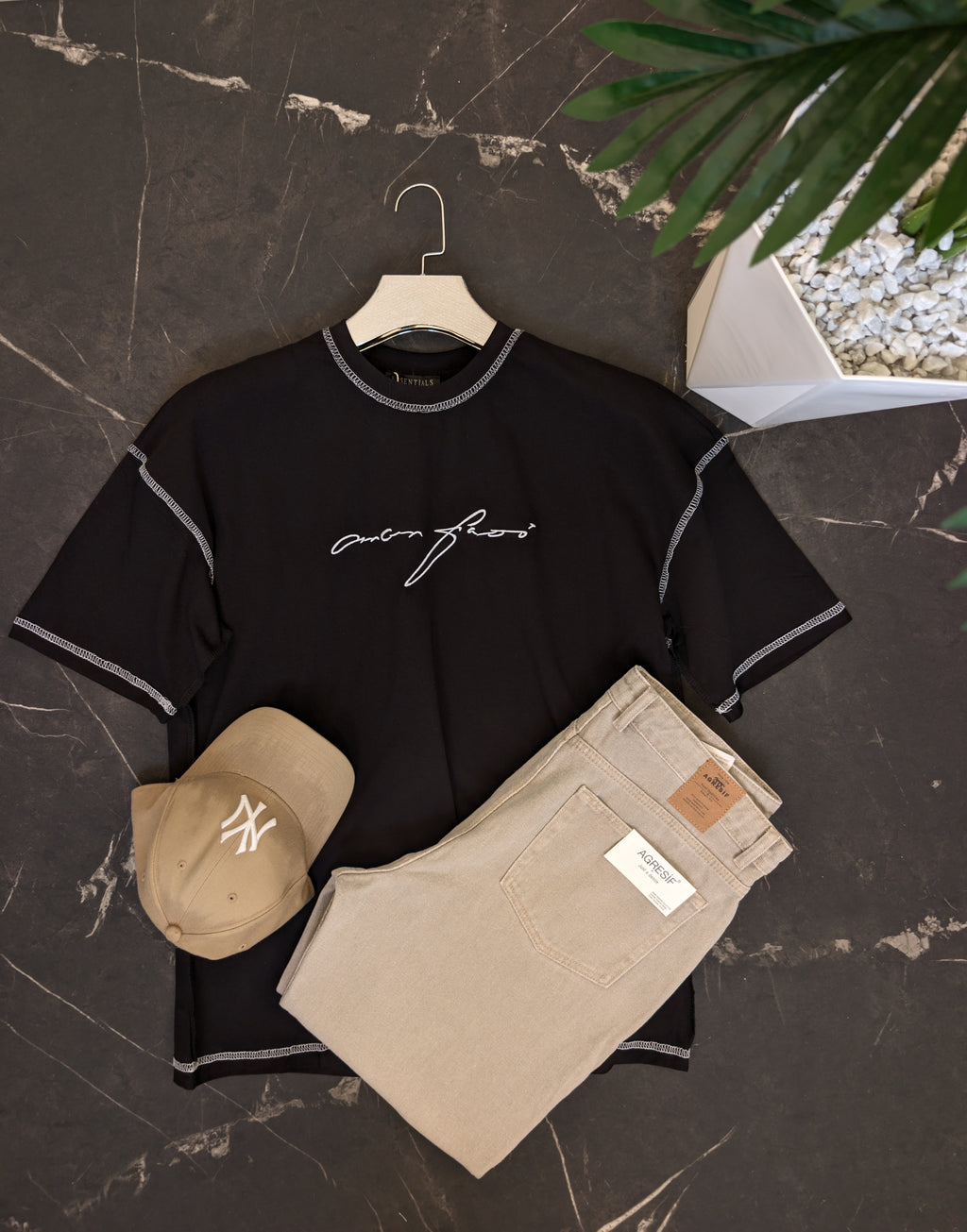 T shirt oversize from essentials (pull oversize)