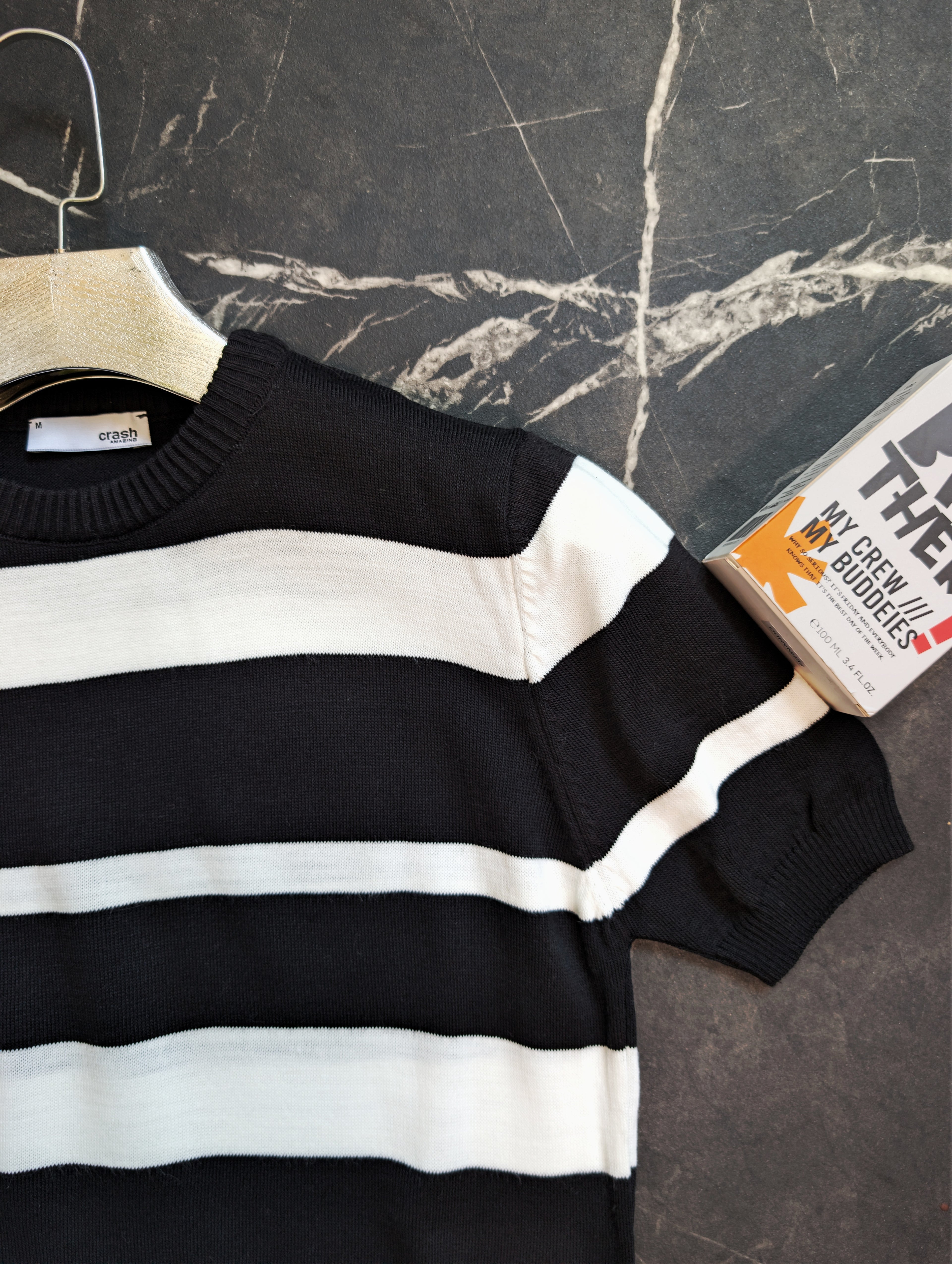 Premium Striped Knit Tee (trikot sof Oldmoney)