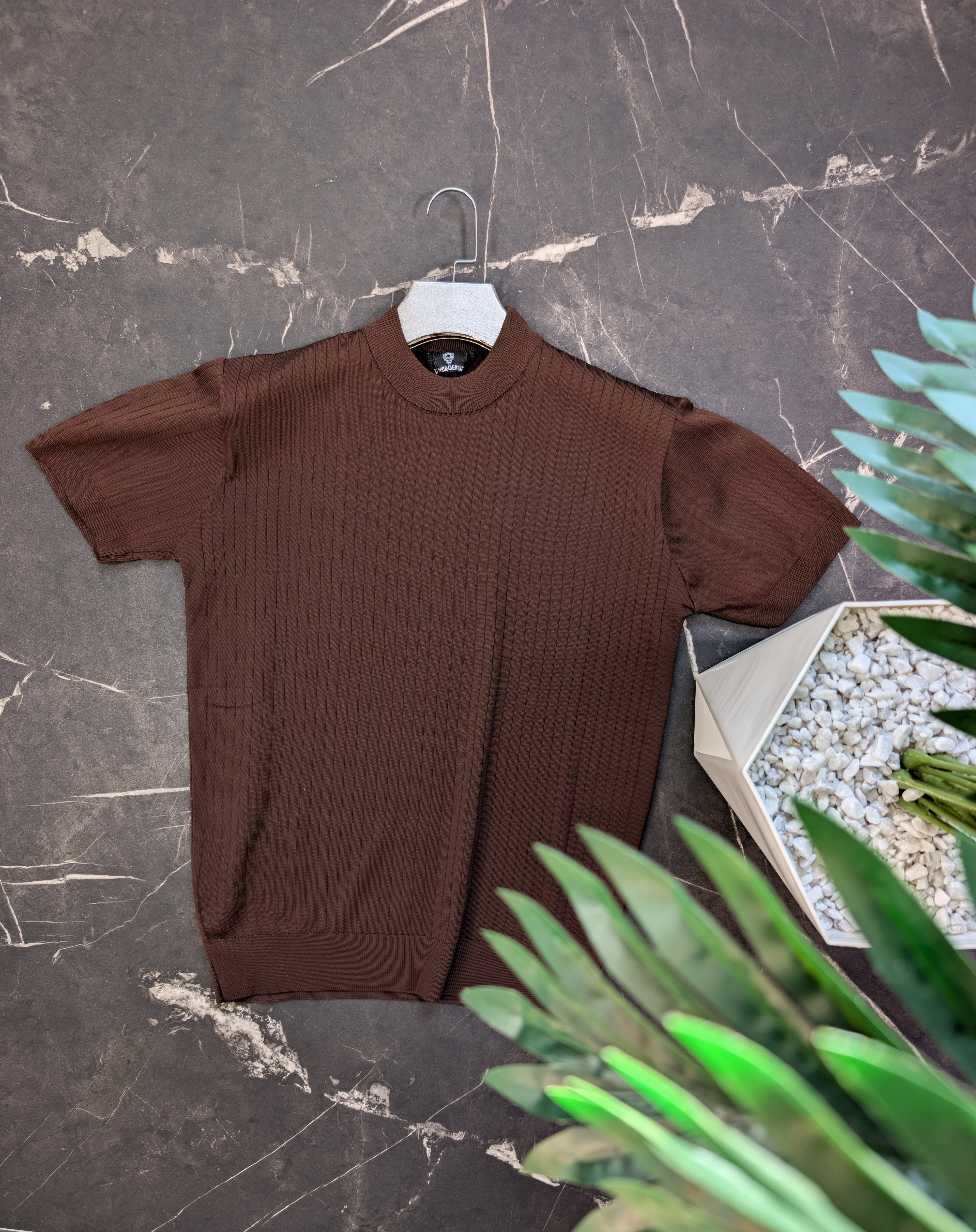 Pull Col cheminée (premium mock neck shirt)