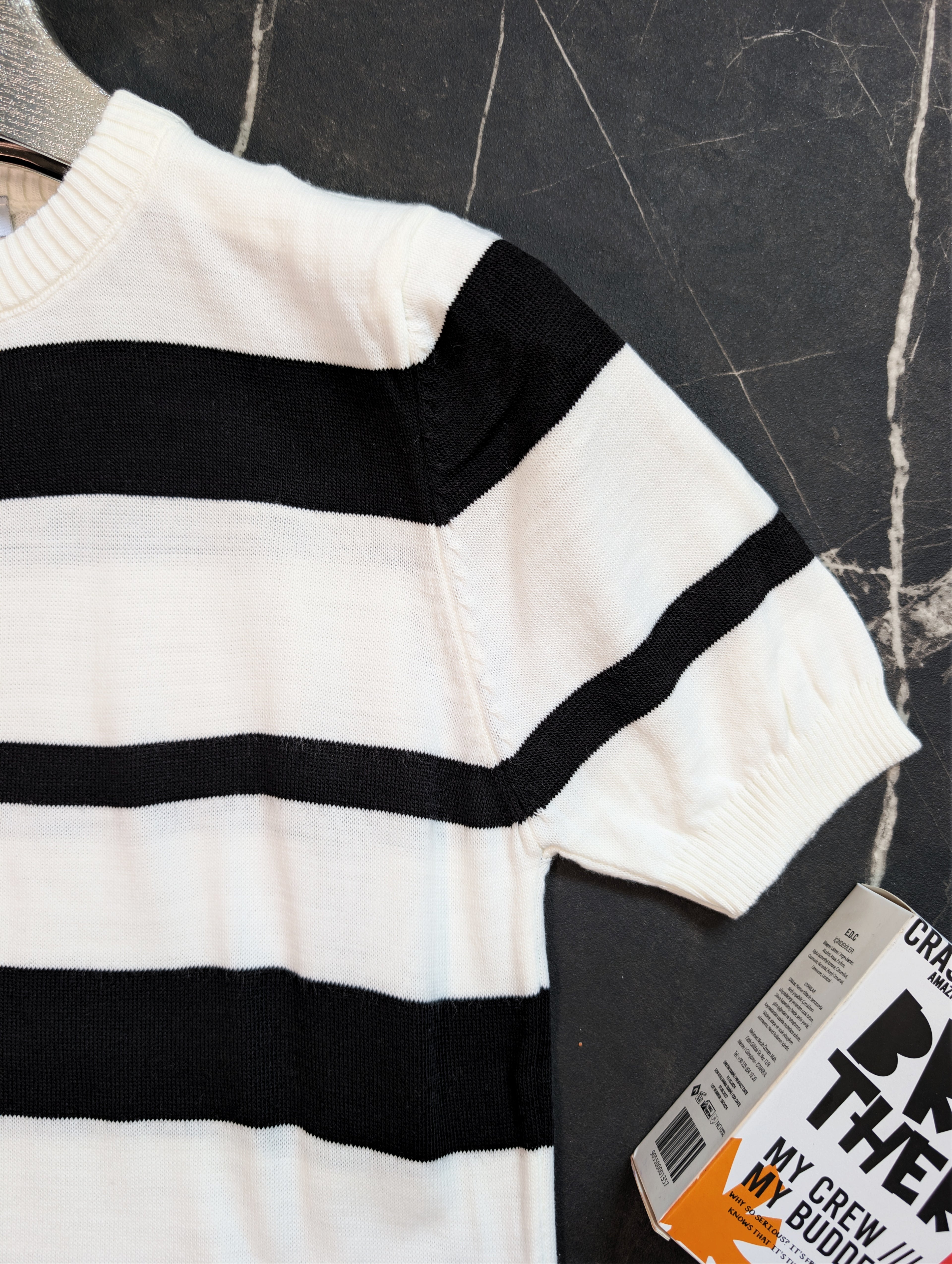 Premium Striped Knit Tee (trikot sof Oldmoney)