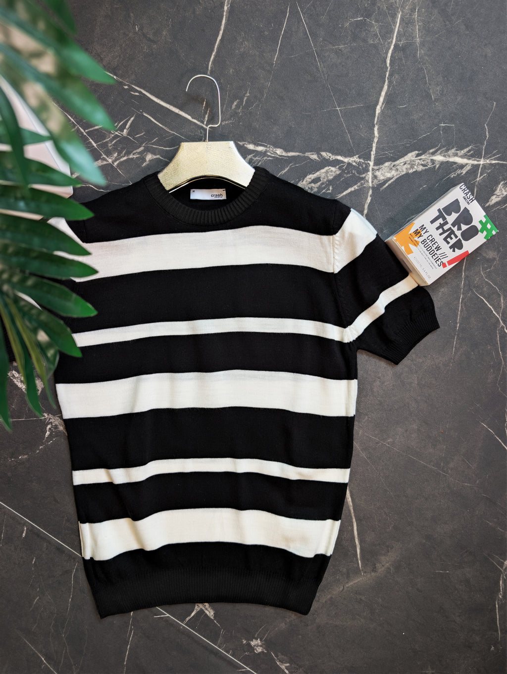 Premium Striped Knit Tee (trikot sof Oldmoney)
