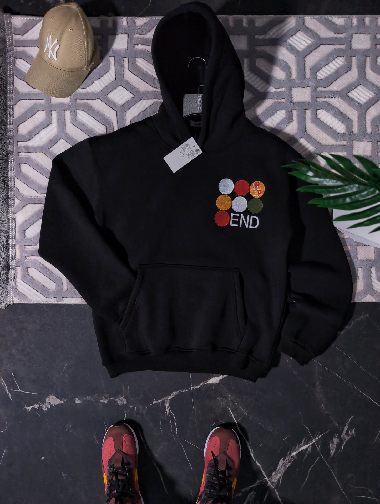 Black hoodie sweat capuche (noir)